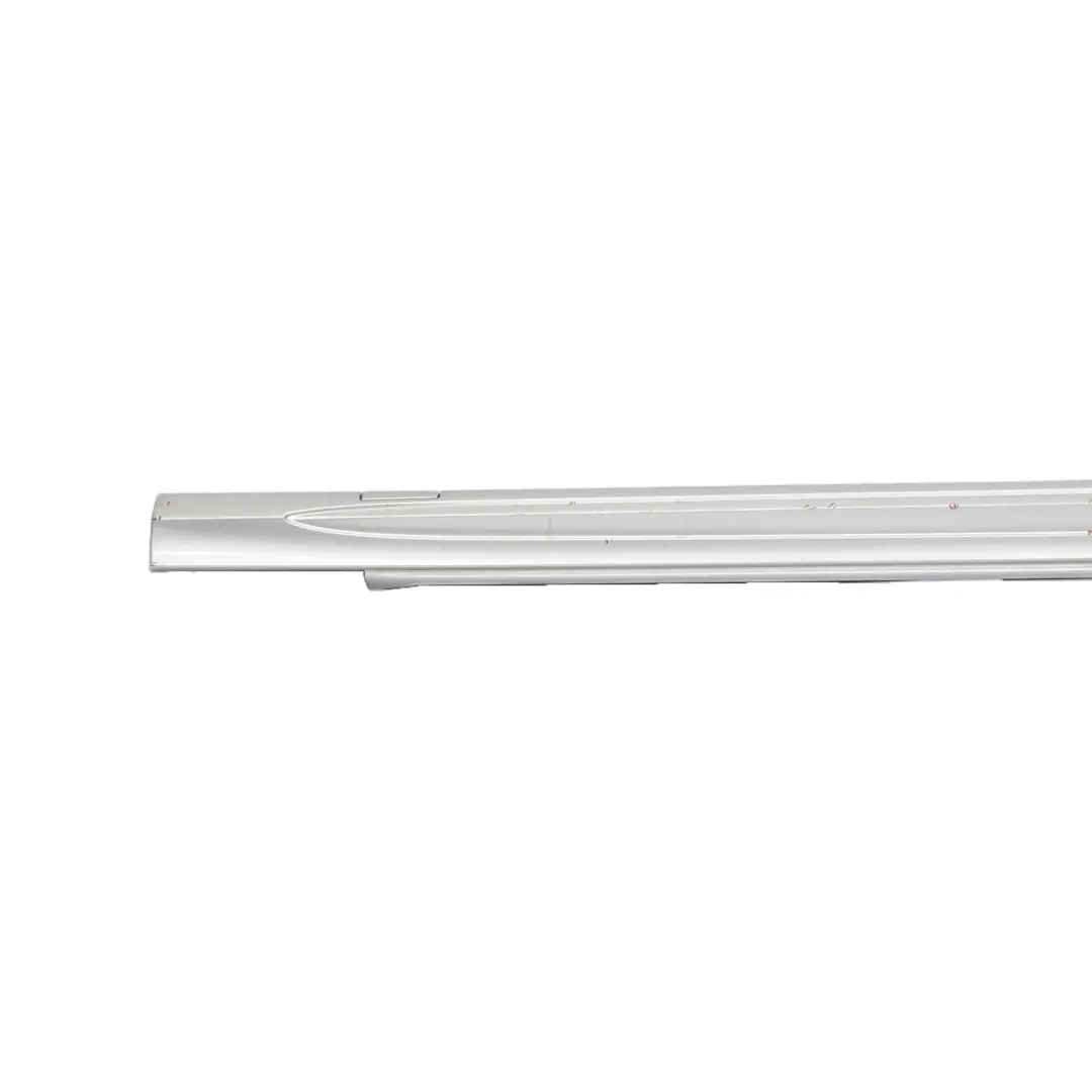 Mercedes W212 Side Skirt Cover Right O/S AMG Sill Panel Iridium Silver - 775 - SKU A2126982054-IRS - Part number A2126982054