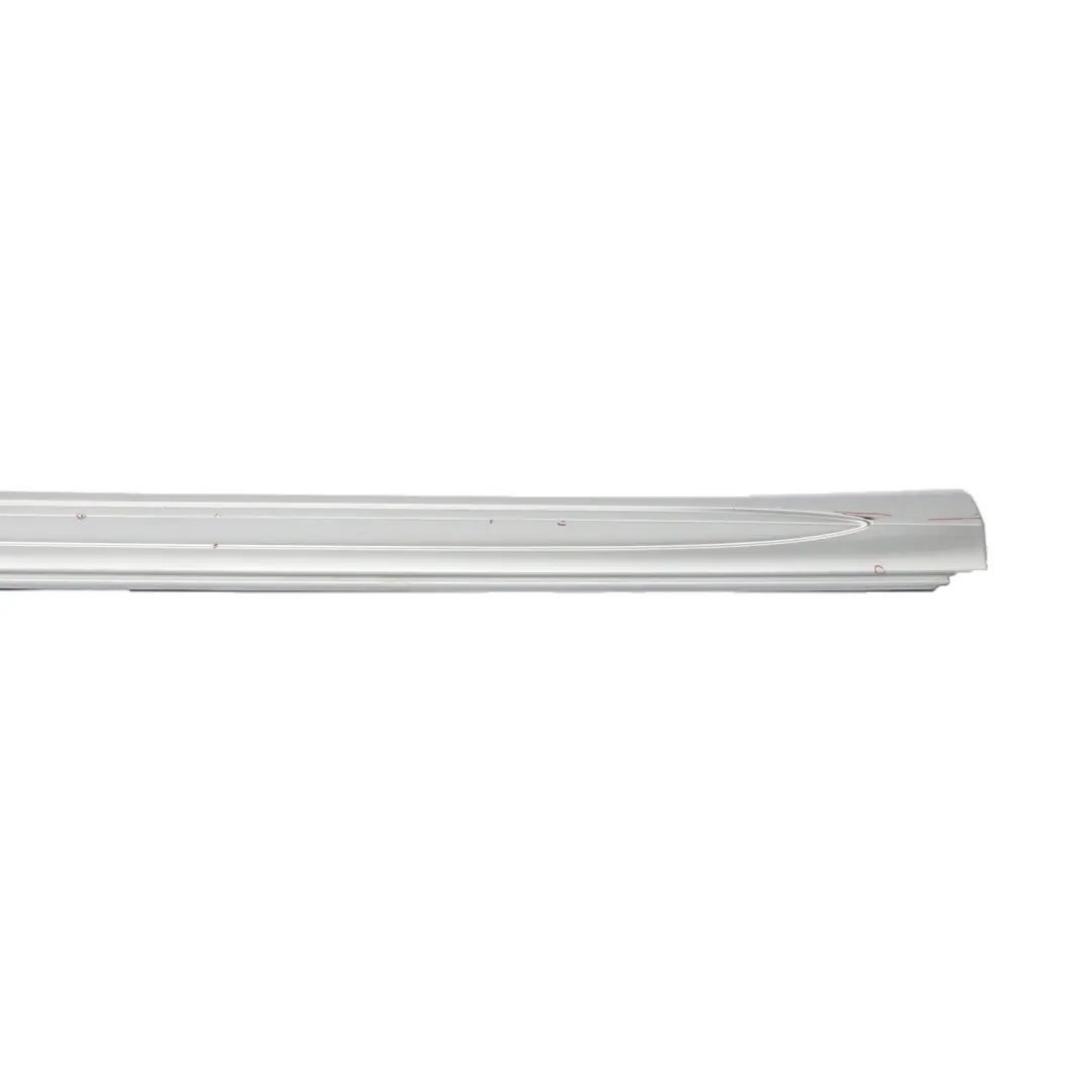 Mercedes W212 Side Skirt Cover Right O/S AMG Sill Panel Iridium Silver - 775 - SKU A2126982054-IRS - Part number A2126982054
