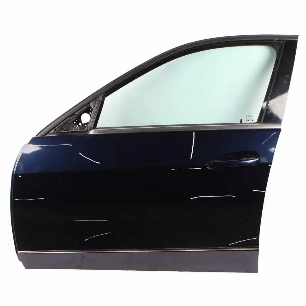 Door Front Left N/S Cover Panel Cavansite Blue Metallic - 890 to Mercedes W212 with Part number A2127200105 Mercedes W212 Door Front Left N/S Cover Panel Cavansite Blue Metallic - 890 - SKU A2127200105-CVB - Part number A2127200105