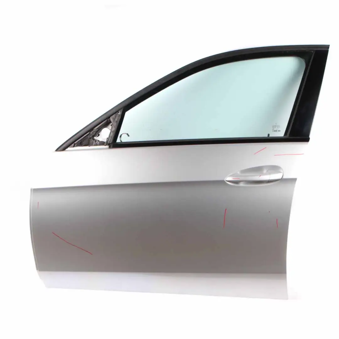 Door Front Left N/S Cover Panel Iridium Silver Metallic - 775 to Mercedes W212 with Part number A2127200105 Mercedes W212 Door Front Left N/S Cover Panel Iridium Silver Metallic - 775 - SKU A2127200105-IRS - Part number A2127200105