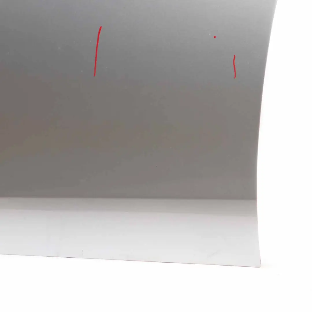 Door Front Left N/S Cover Panel Iridium Silver Metallic - 775 to Mercedes W212 with Part number A2127200105 Mercedes W212 Door Front Left N/S Cover Panel Iridium Silver Metallic - 775 - SKU A2127200105-IRS - Part number A2127200105