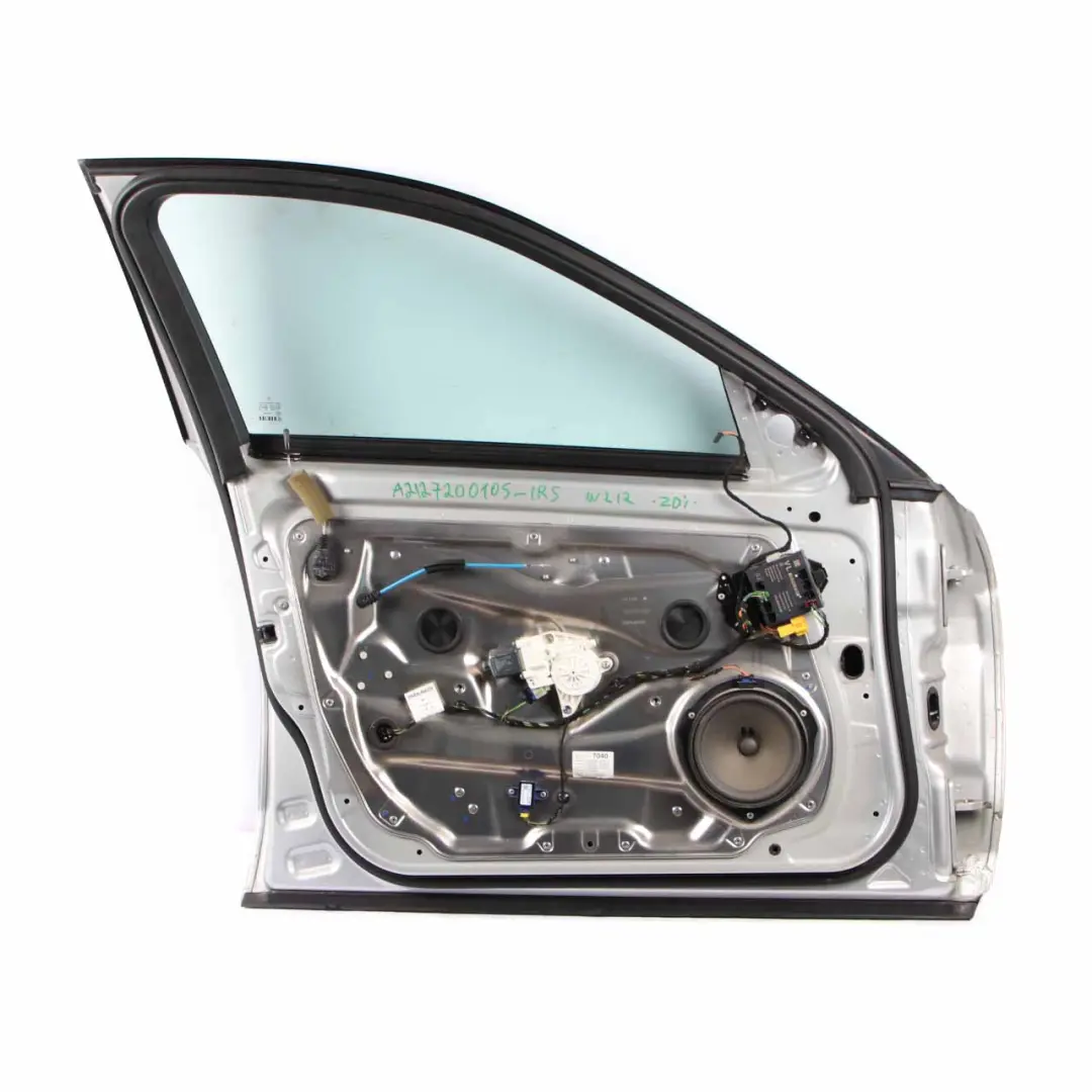 Door Front Left N/S Cover Panel Iridium Silver Metallic - 775 to Mercedes W212 with Part number A2127200105 Mercedes W212 Door Front Left N/S Cover Panel Iridium Silver Metallic - 775 - SKU A2127200105-IRS - Part number A2127200105