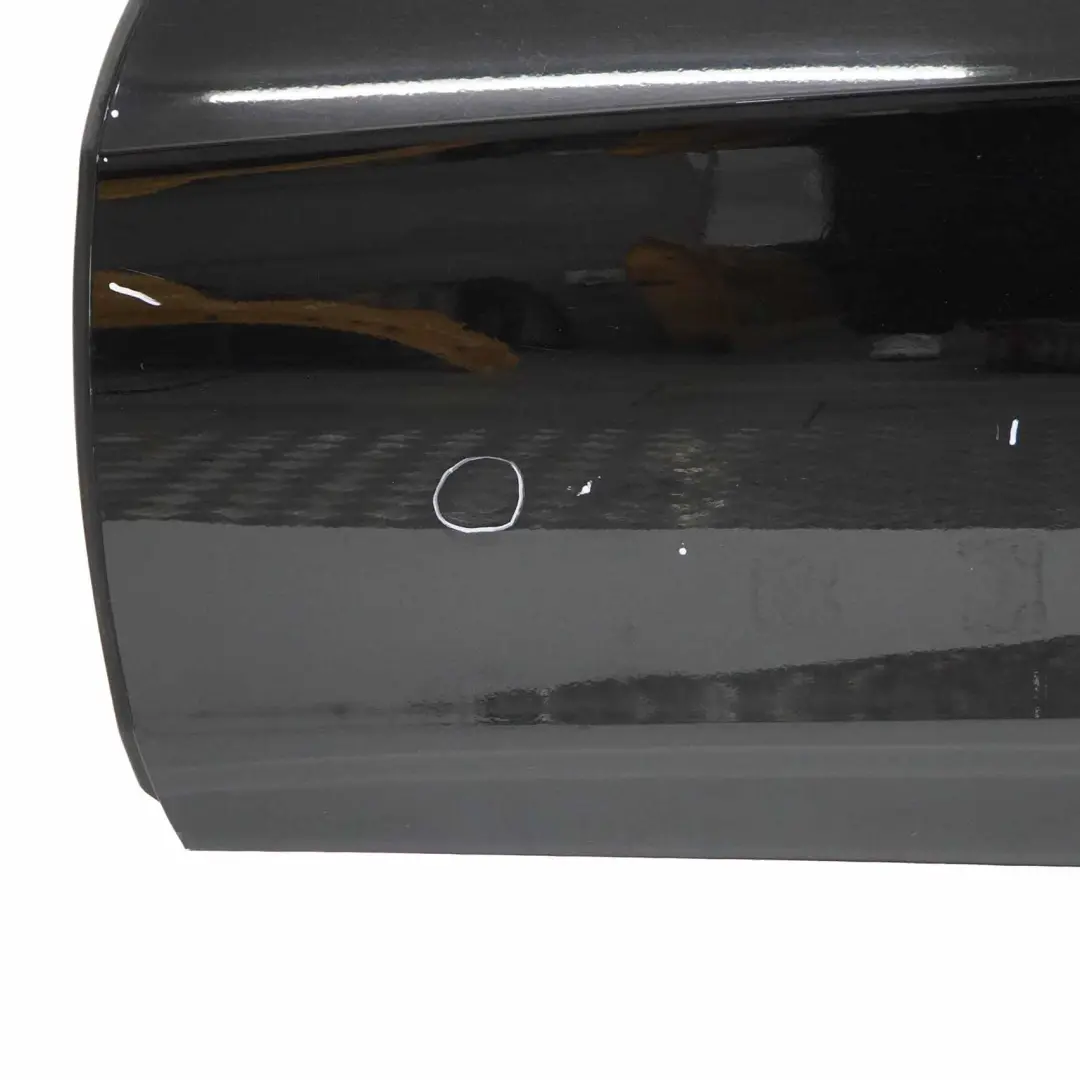 Door Front Left N/S Cover Panel Obsidian Black - 197 to Mercedes W212 with Part number A2127200105 Mercedes W212 Door Front Left N/S Cover Panel Obsidian Black - 197 - SKU A2127200105-OB2 - Part number A2127200105