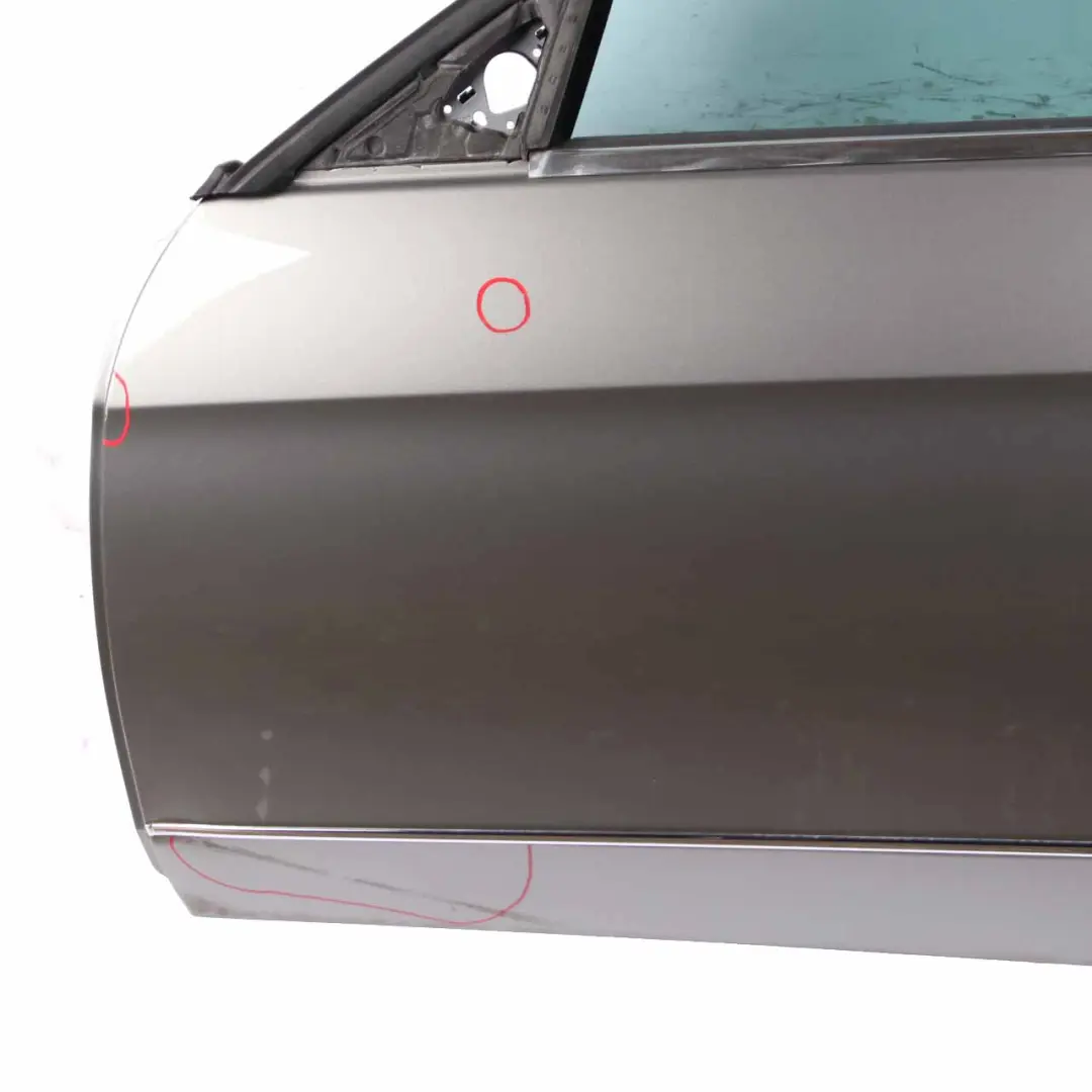 Mercedes W212 Door Front Left N/S Cover Panel Palladium Silver - 792 - SKU A2127200105-PAL - Part number A2127200105