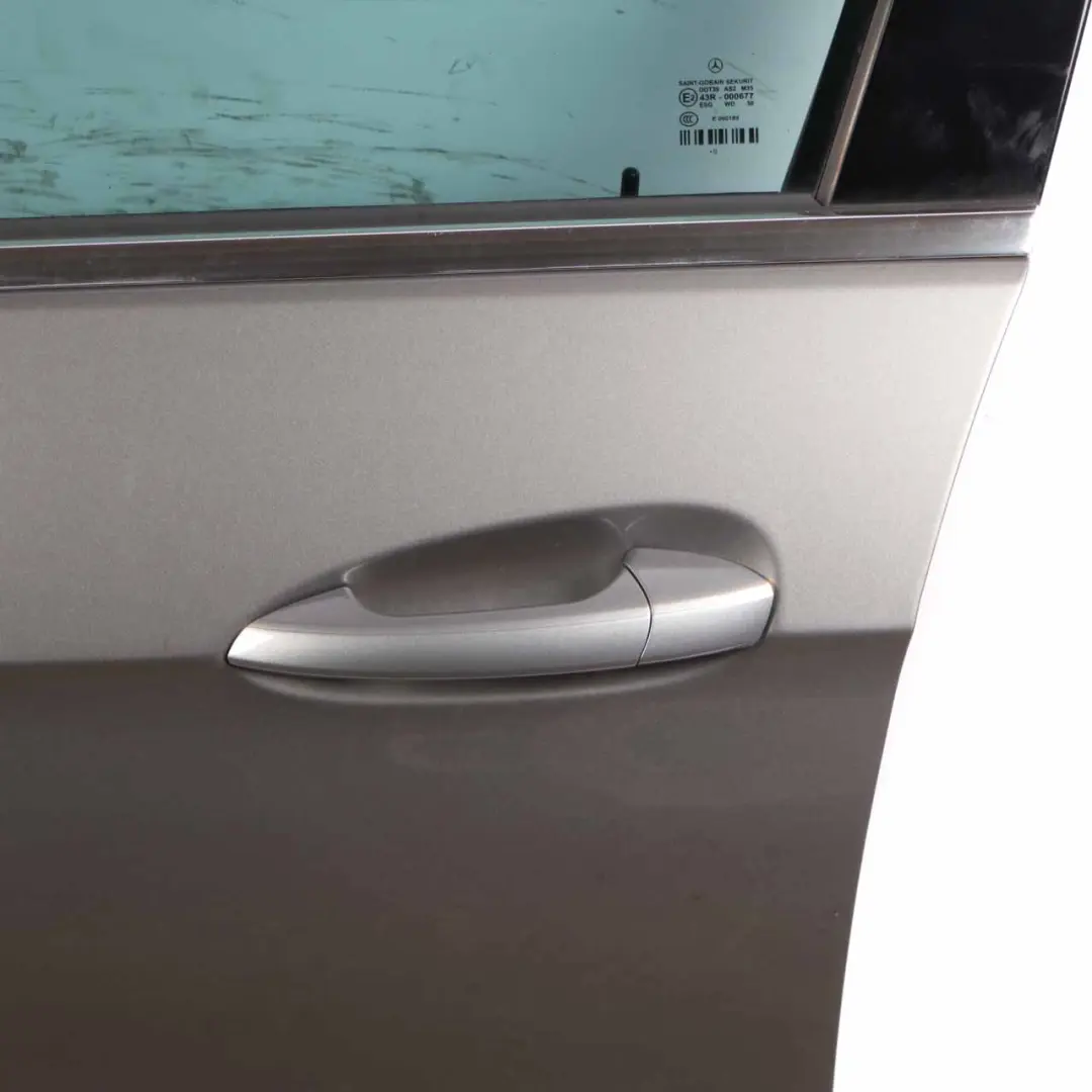 Mercedes W212 Door Front Left N/S Cover Panel Palladium Silver - 792 - SKU A2127200105-PAL - Part number A2127200105
