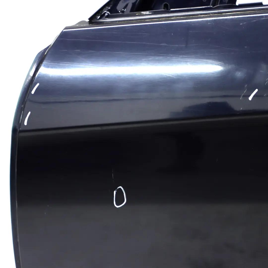 Mercedes W212 Puerta Delantera Izquierda Tapa Panel Azul Tanzanita - 359 - SKU A2127200105-TB - Número de pieza A2127200105