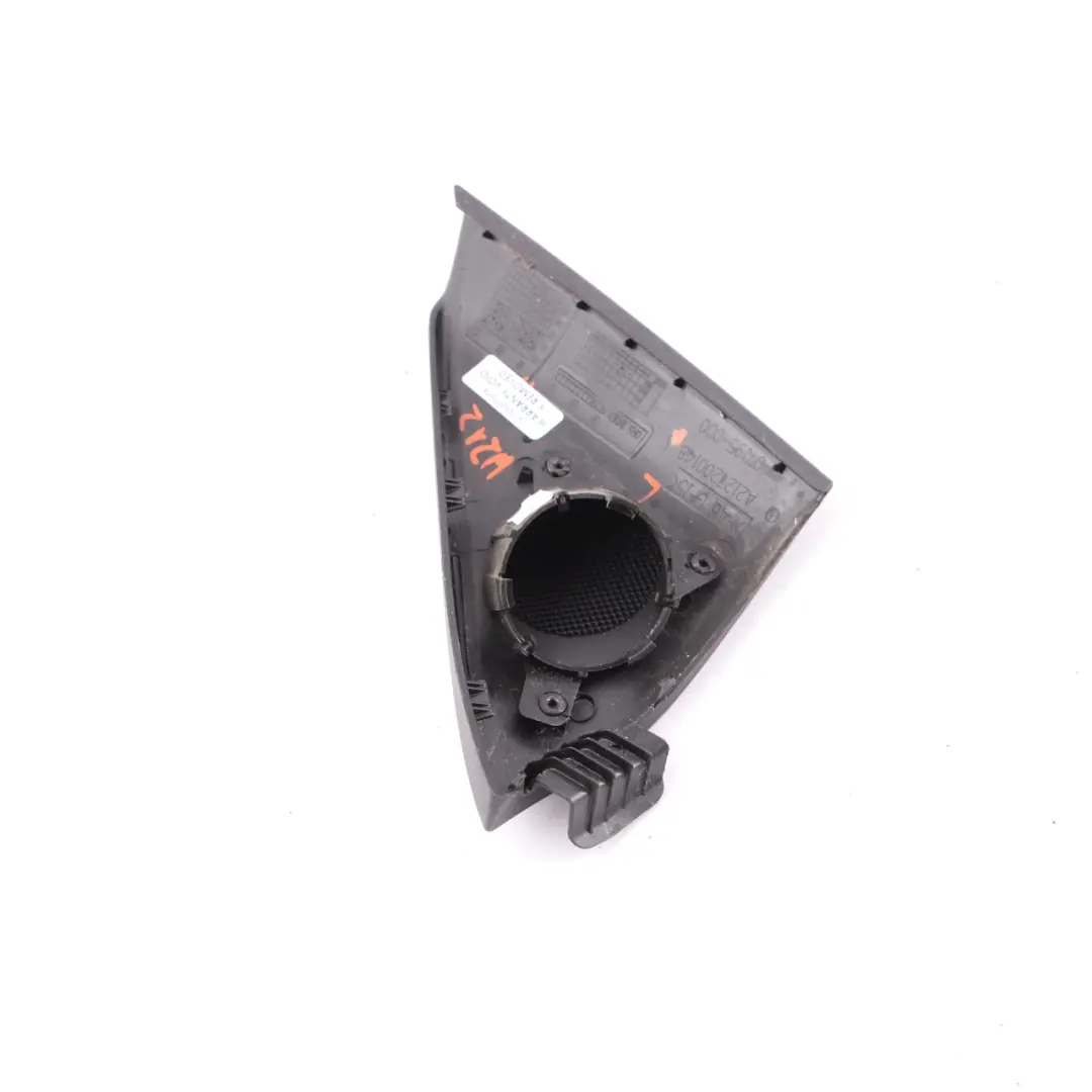 Cubierta Puerta Delantera Izquierda Altavoz Negro para Mercedes W212 con número de pieza A2127200148 Mercedes W212 Cubierta Puerta Delantera Izquierda Altavoz Negro - SKU A2127200148 - Número de pieza A2127200148