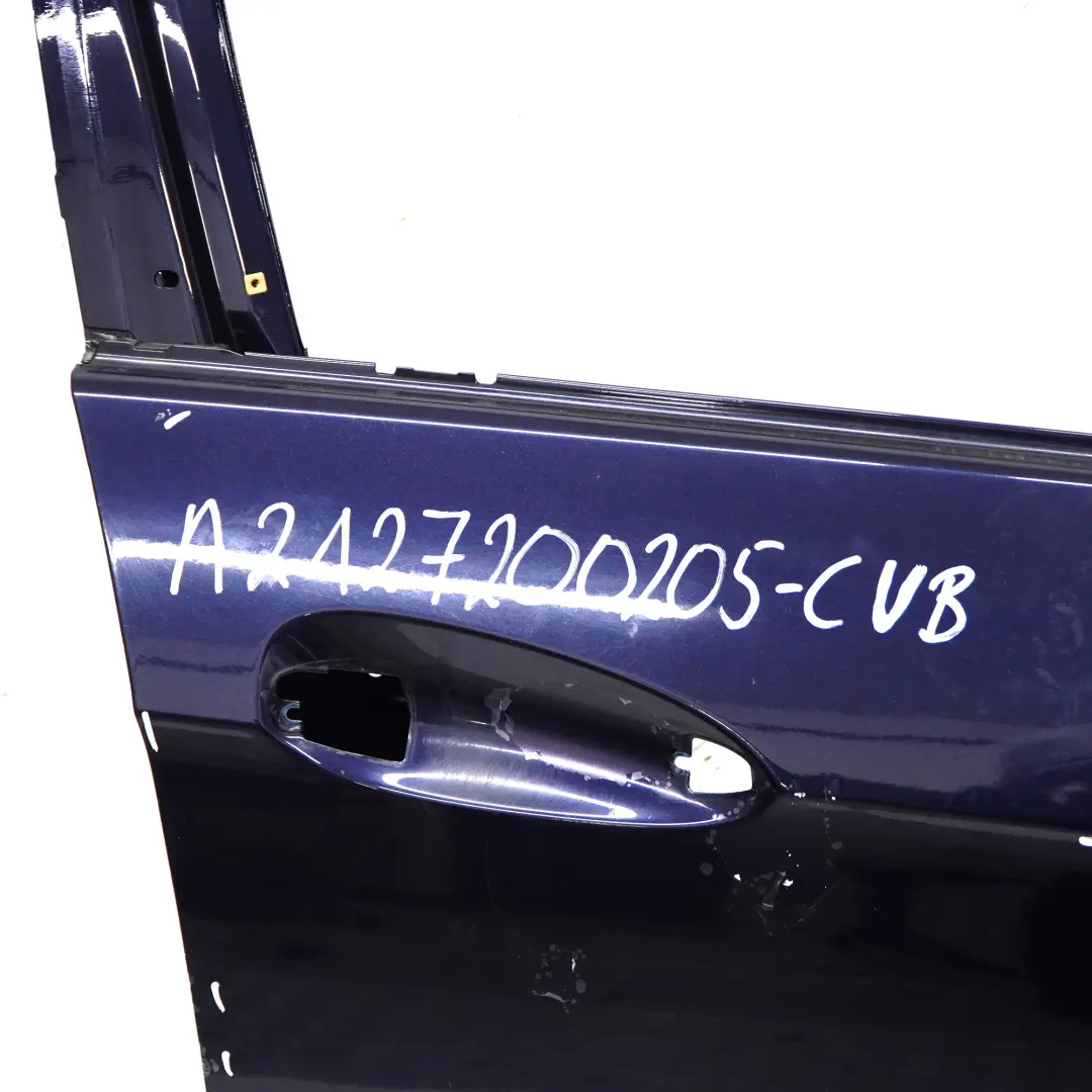 Tür vorne rechts Abdeckung Cavansite Blau Metallic - 890 Mercedes W212 - SKU A2127200205-CVB - Teilenummer A2127200205