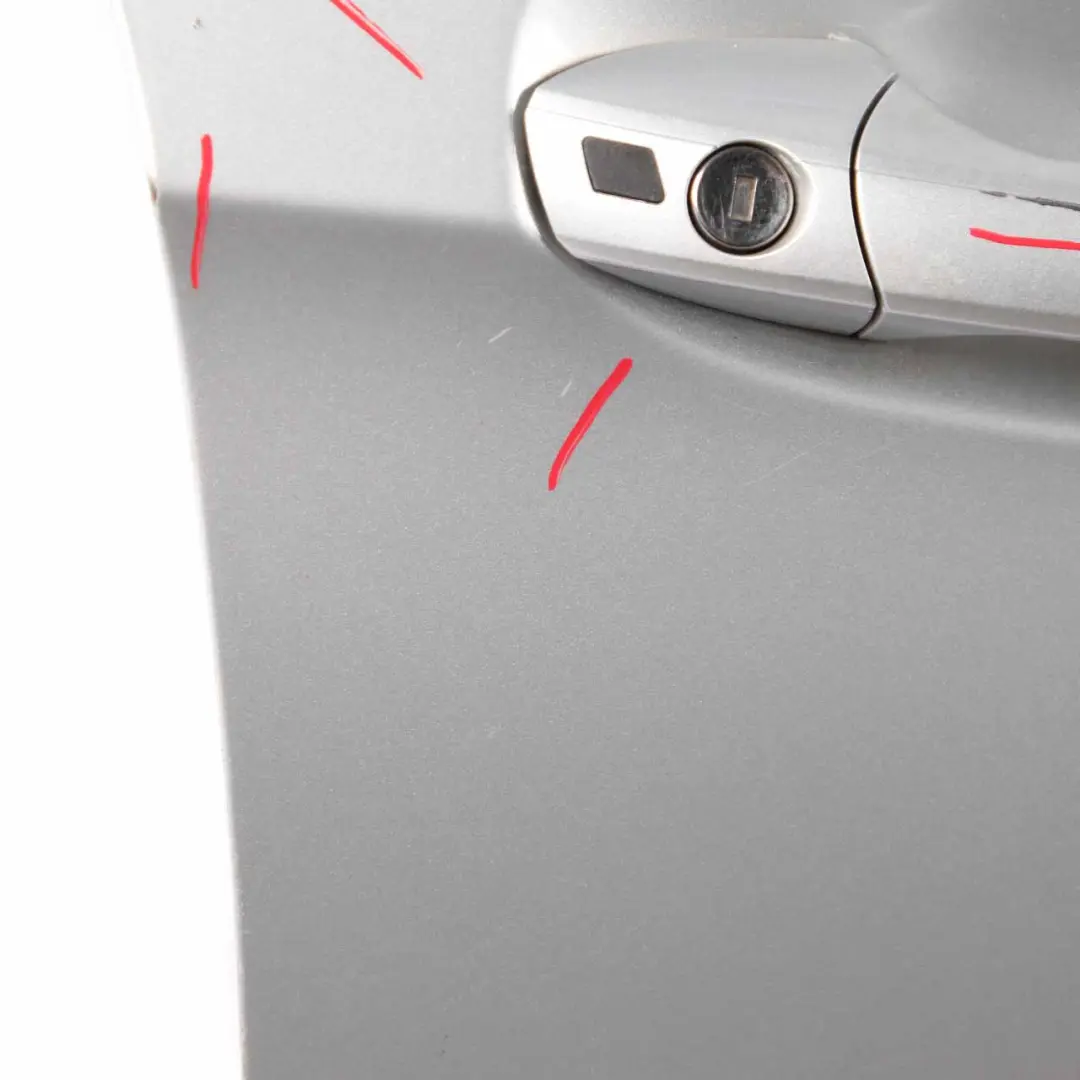 Door Front Right O/S Cover Panel Iridium Silver Metallic - 775 to Mercedes W212 with Part number A2127200205 Mercedes W212 Door Front Right O/S Cover Panel Iridium Silver Metallic - 775 - SKU A2127200205-IRS - Part number A2127200205