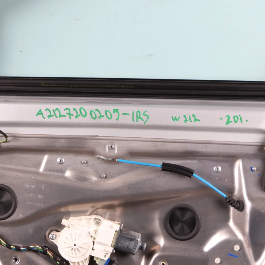 Door Front Right O/S Cover Panel Iridium Silver Metallic - 775 to Mercedes W212 with Part number A2127200205 Mercedes W212 Door Front Right O/S Cover Panel Iridium Silver Metallic - 775 - SKU A2127200205-IRS - Part number A2127200205