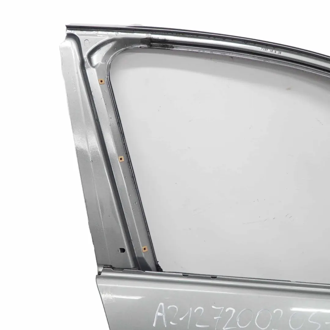 Mercedes W212 Door Front Right O/S Cover Panel Palladium Silver Metallic - 792 - SKU A2127200205-PAL2 - Part number A2127200205
