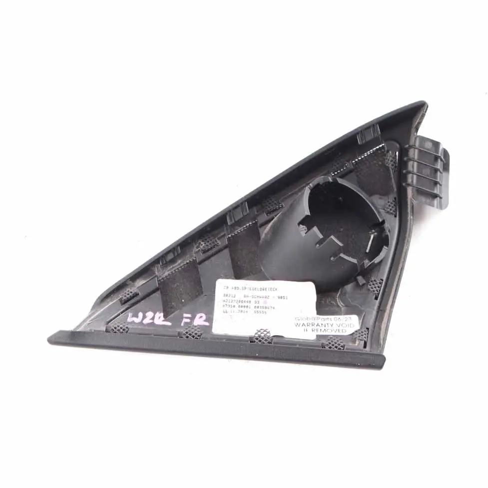 Mercedes W212 Couvercle de haut-parleur Triangle avant droit - SKU A2127200448 - Numéro de pièce A2127200448