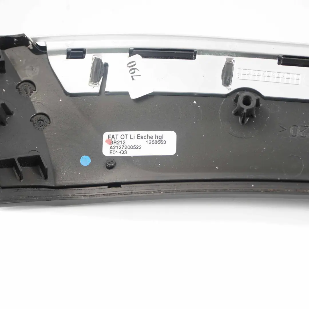 Tür Vorne Links Zierleiste Blende Leistung Hochglanz für Mercedes W212 mit Teilenummer A2127200522 Mercedes W212 Tür Vorne Links Zierleiste Blende Leistung Hochglanz - SKU A2127200522 - Teilenummer A2127200522