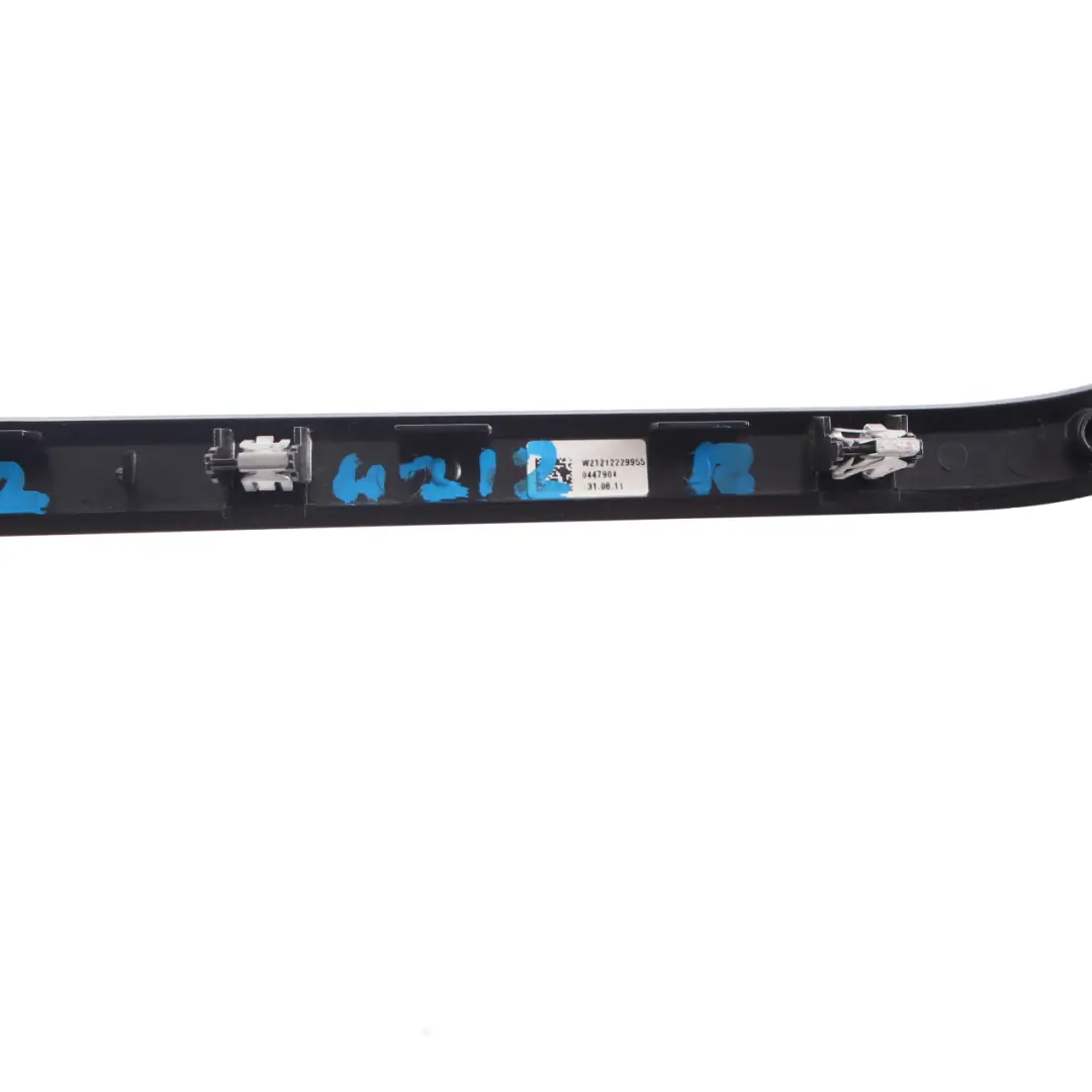 Mercedes W212 Door Card Molding Trim Decor Strip Front Right O/S - SKU A2127201222 - Part number A2127201222