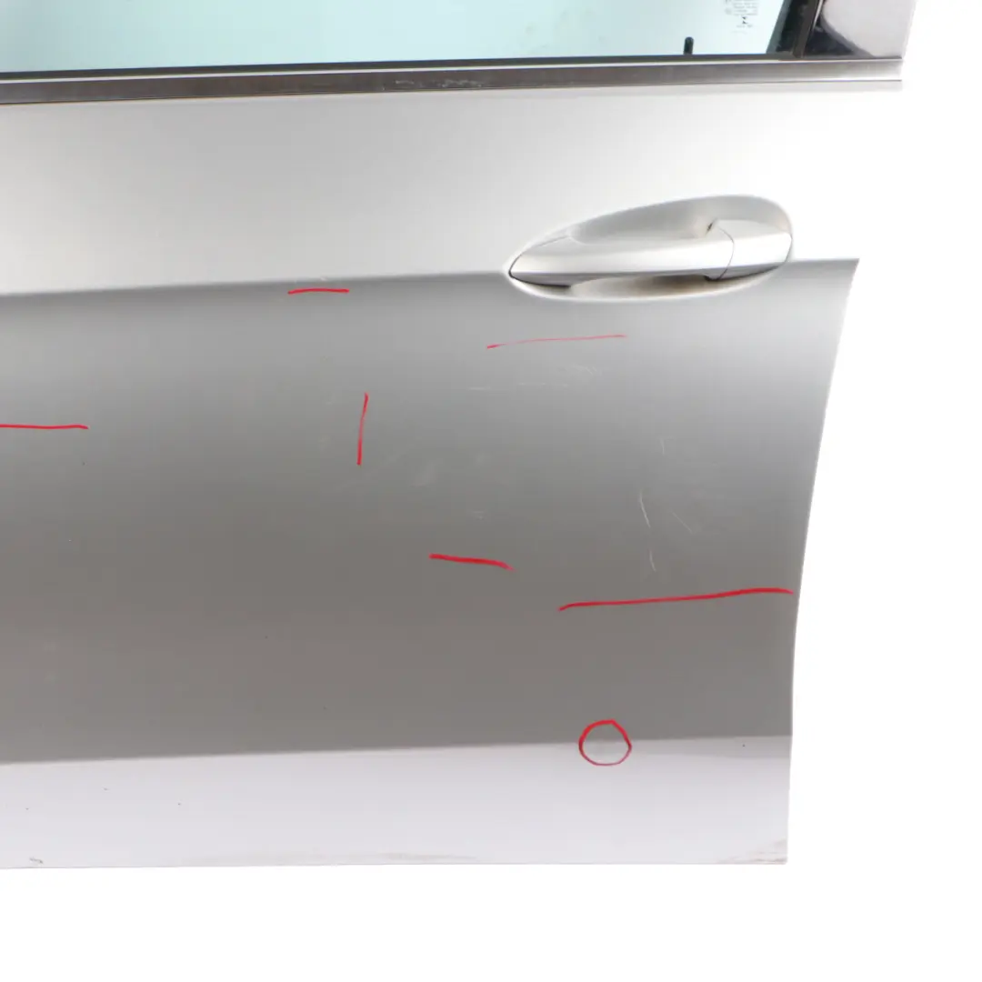 Mercedes W212 Door Front Left N/S Cover Panel Iridium Silver Metallic - 775 - SKU A2127205300-IRS - Part number A2127205300