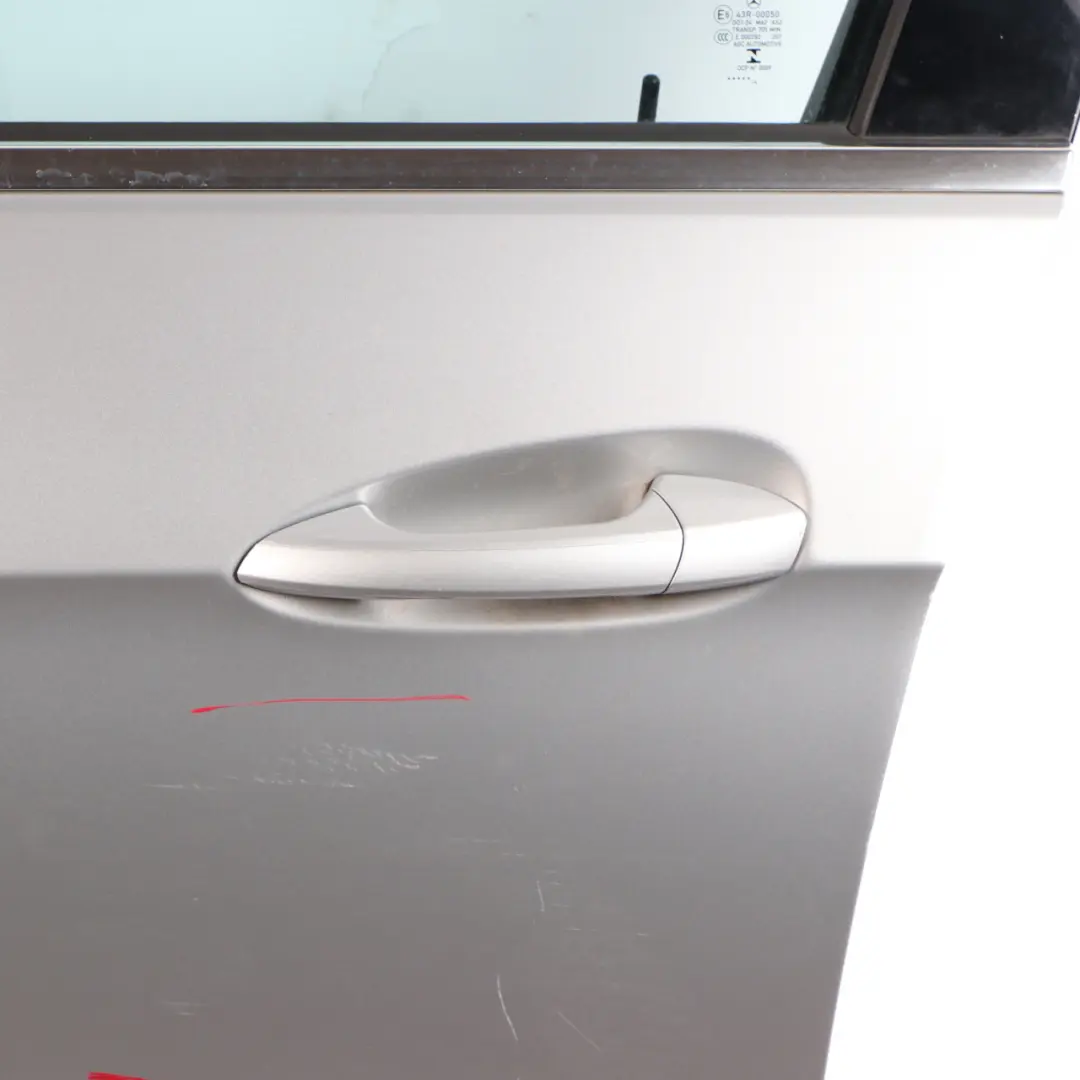 Door Front Left N/S Cover Panel Iridium Silver Metallic - 775 to Mercedes W212 with Part number A2127205300 Mercedes W212 Door Front Left N/S Cover Panel Iridium Silver Metallic - 775 - SKU A2127205300-IRS - Part number A2127205300