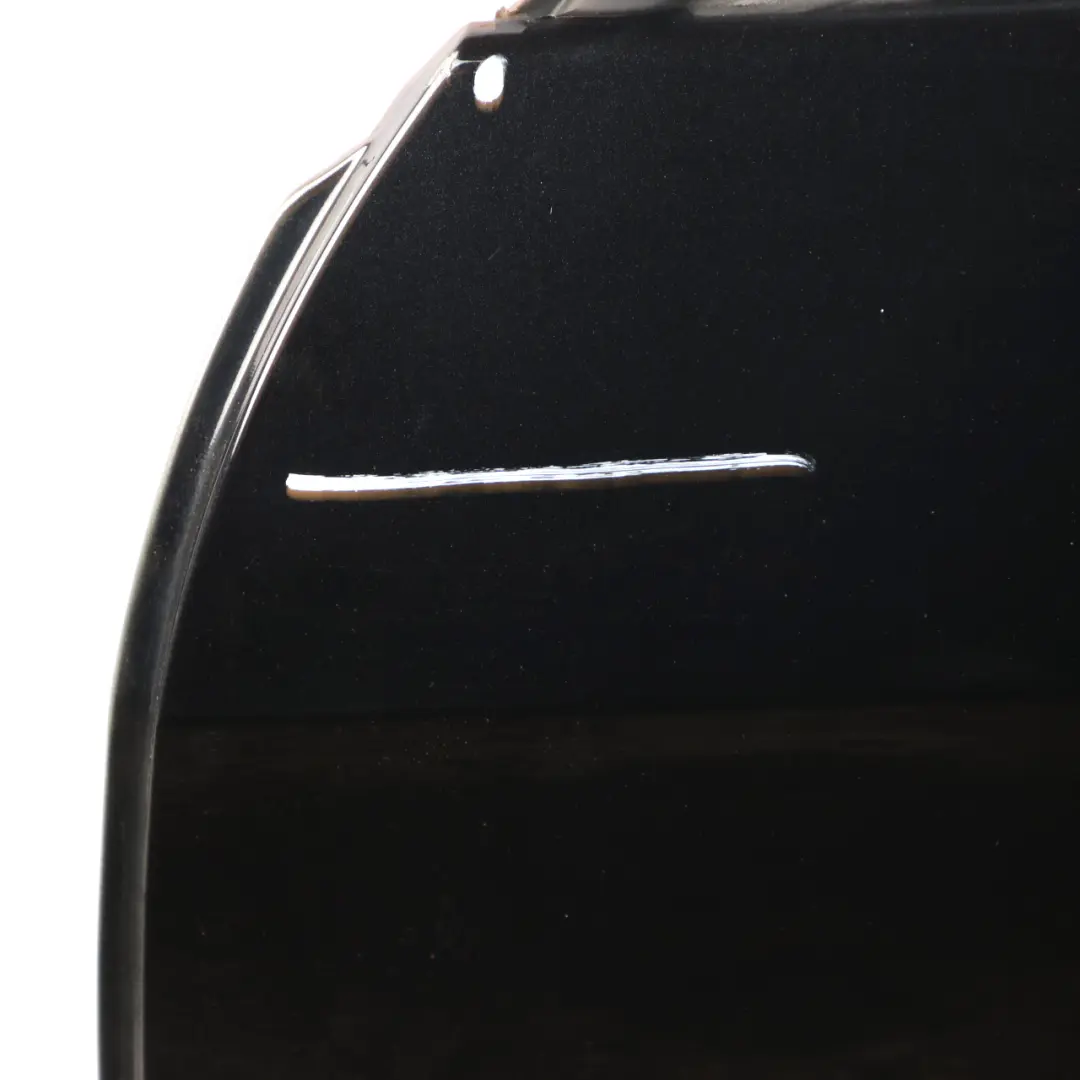 Mercedes W212 Door Front Left N/S Cover Panel Obsidian Black Metallic - 197 - SKU A2127205300-OB - Part number A2127205300