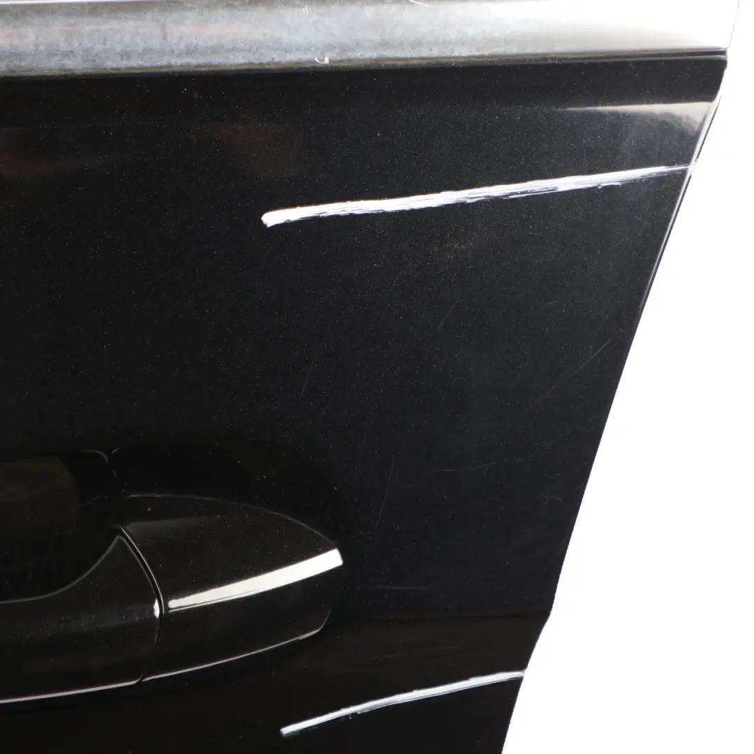 Mercedes W212 Door Front Left N/S Cover Panel Obsidian Black Metallic - 197 - SKU A2127205300-OB - Part number A2127205300