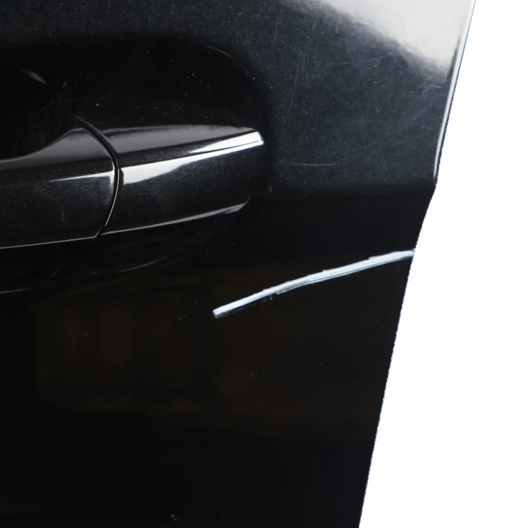 Mercedes W212 Door Front Left N/S Cover Panel Obsidian Black Metallic - 197 - SKU A2127205300-OB - Part number A2127205300