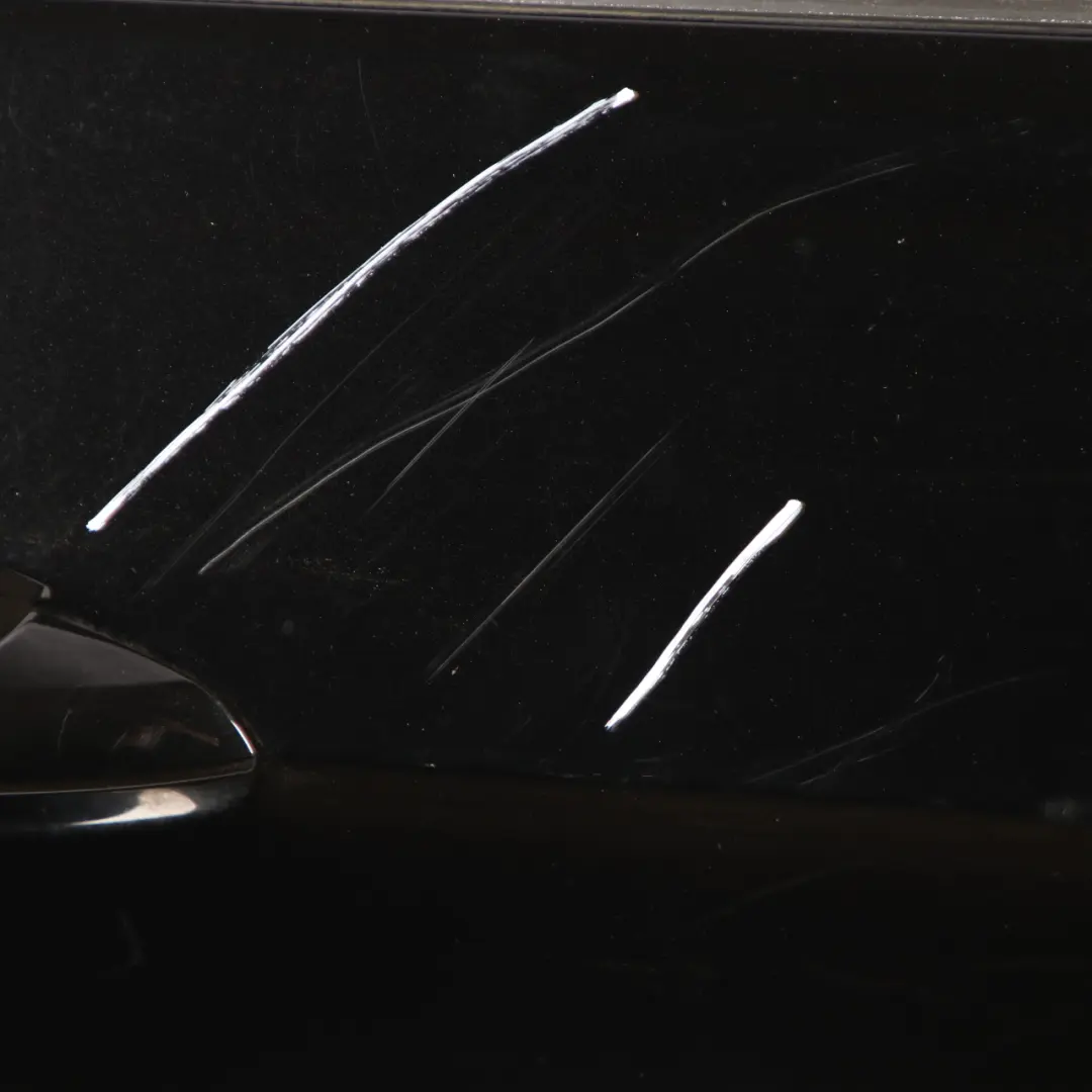 Mercedes W212 Door Front Right O/S Cover Panel Obsidian Black Metallic - 197 - SKU A2127205400-OB - Part number A2127205400