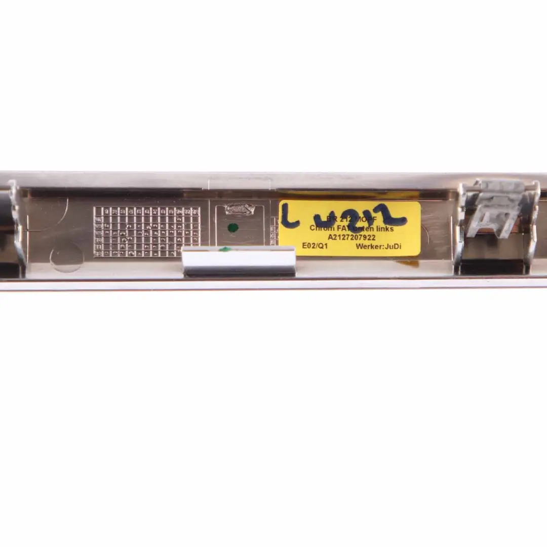 Mercedes W212 Tapa Interior Delantera Izquierda Tira Decorativa - SKU A2127207922 - Número de pieza A2127207922
