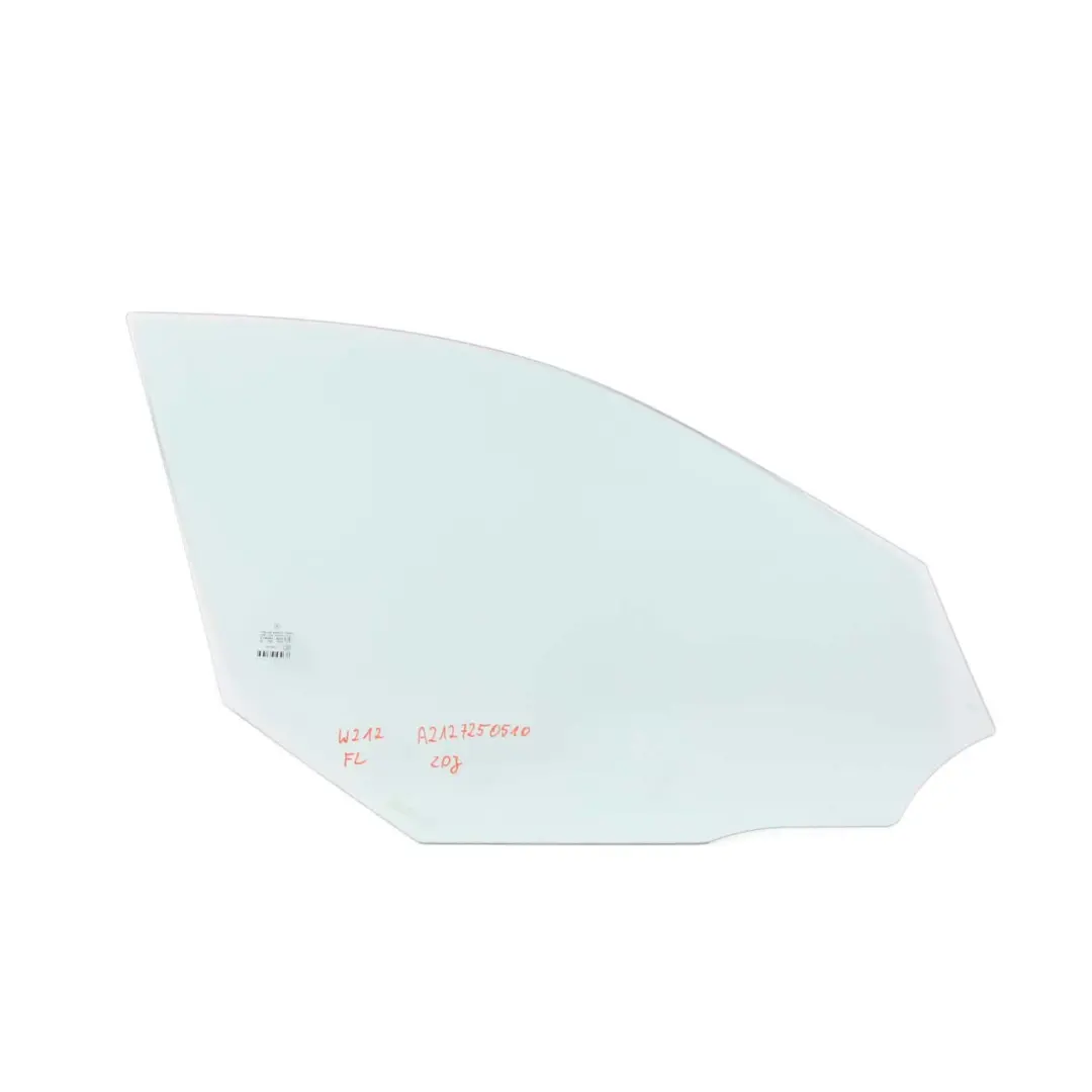 Mercedes W212 Vetro Porta Anteriore Sinistra Lato Pane Verde AS2 - SKU A2127250510 - Numero di parte A2127250510