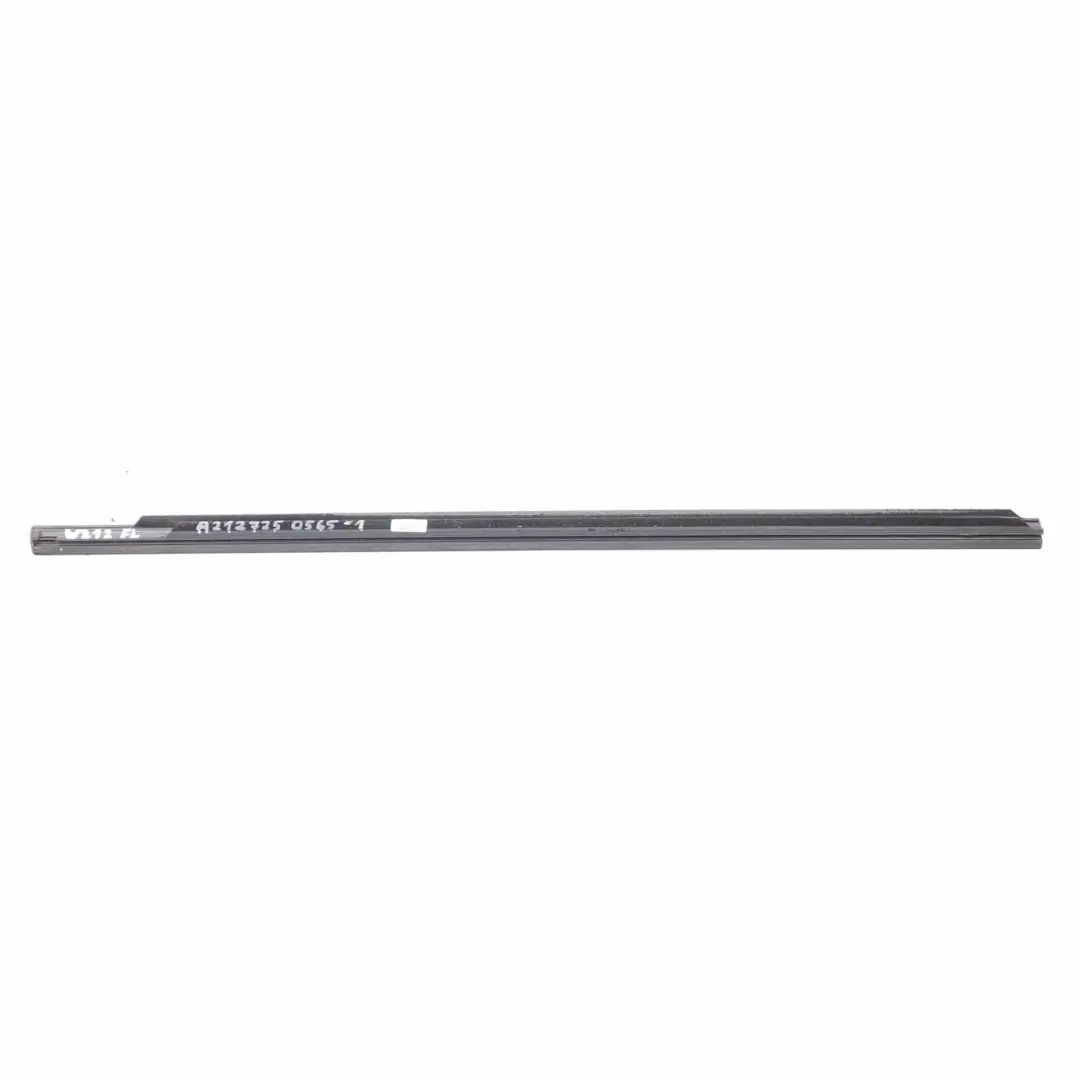  Window Strip Mercedes W212 Door Trim Molding Front Left N/S Black - SKU A2127250565-1 - Part number A2127250565