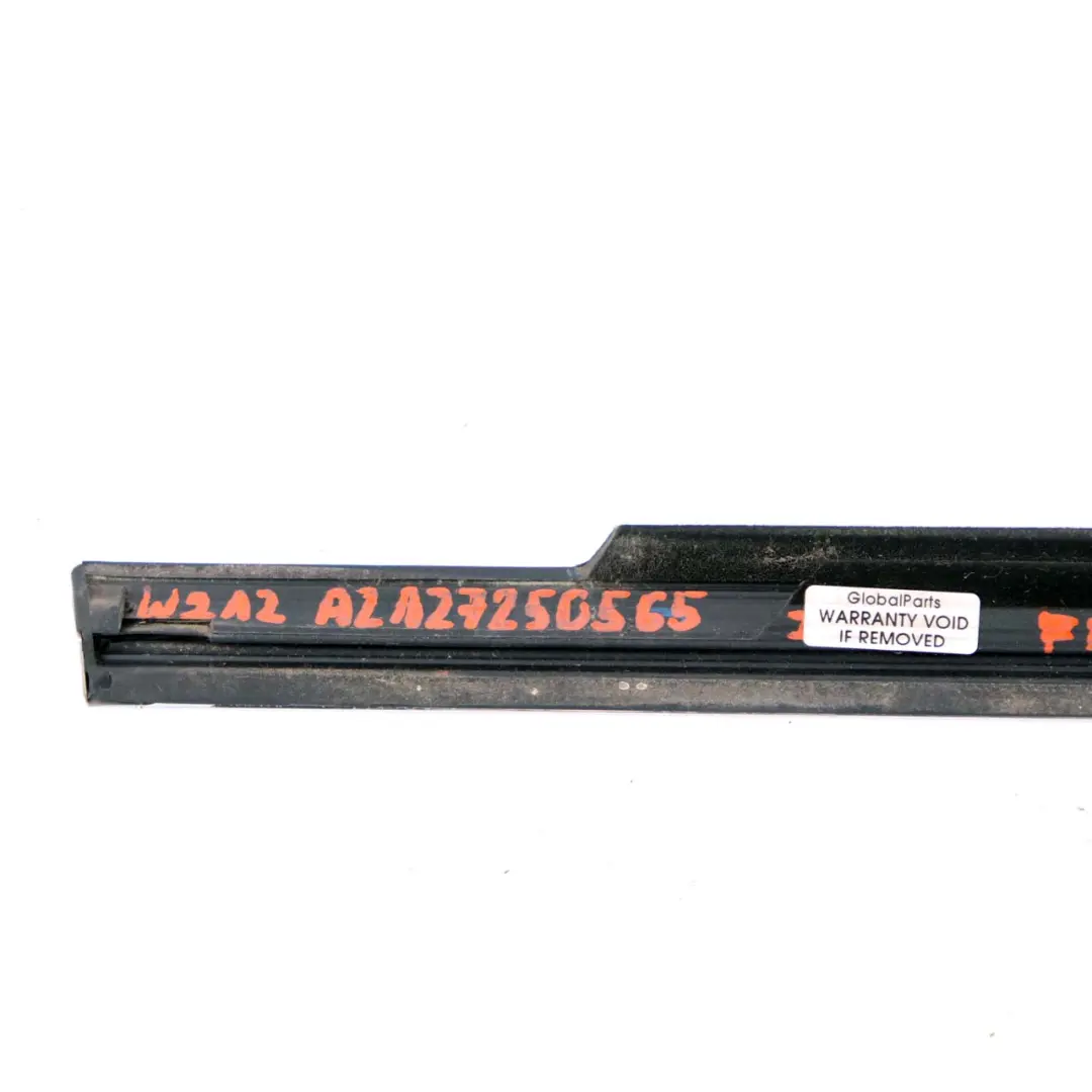  Tira Ventana Mercedes W212 Moldura Puerta Delantera Izquierda Cromo - SKU A2127250565 - Número de pieza A2127250565