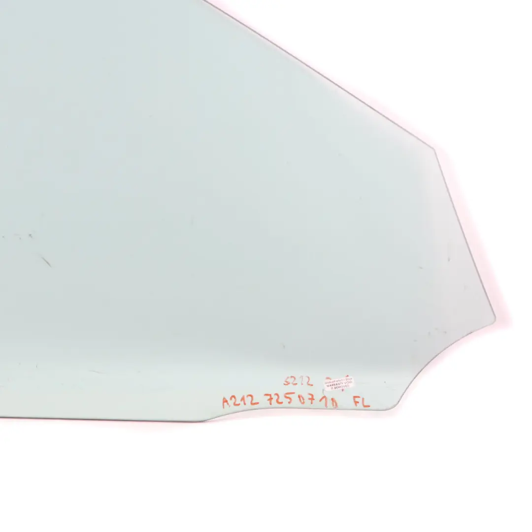 Mercedes S212 W212 Glass Window Front Door Left N/S Glazing AS2 - SKU A2127250710 - Part number A2127250710