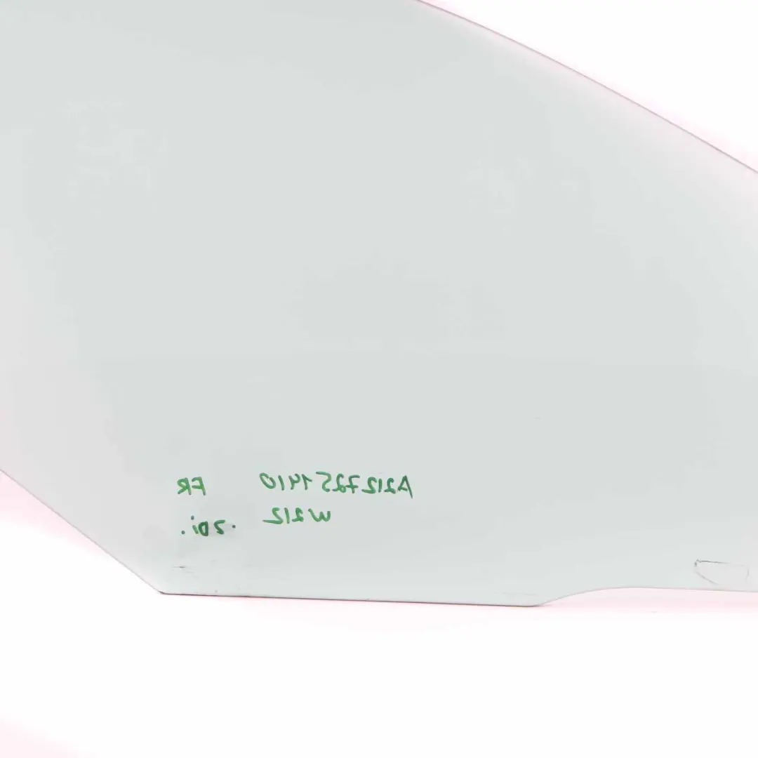 Mercedes W212 Window Glass Door Side Front Right Green AS2 - SKU A2127251410 - Part number A2127251410