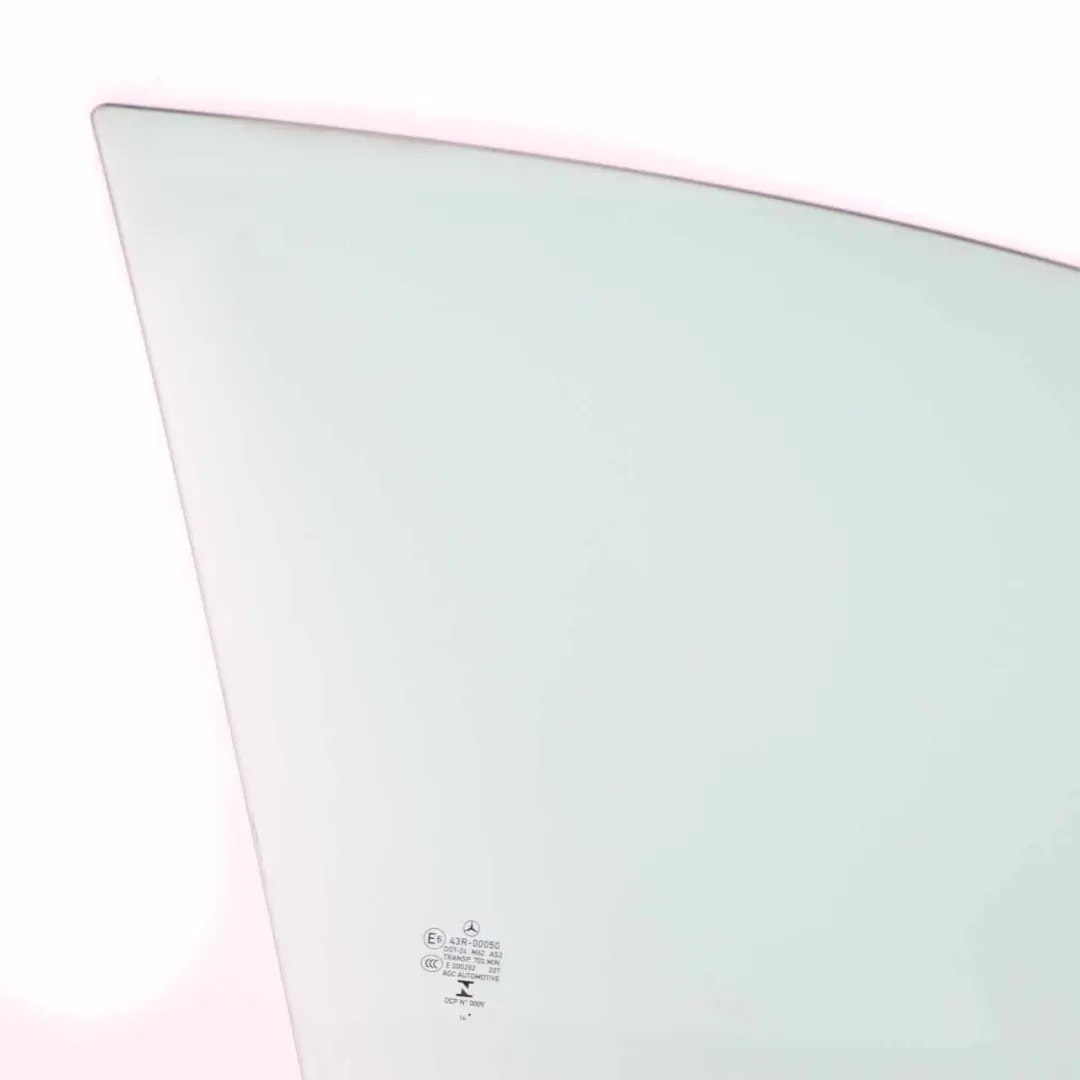 Window Glass Door Side Front Right Green AS2 to Mercedes W212 with Part number A2127251410 Mercedes W212 Window Glass Door Side Front Right Green AS2 - SKU A2127251410 - Part number A2127251410