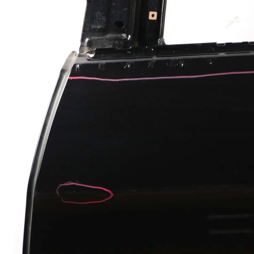 Door Rear Left N/S Cover Panel Obsidian Black - 197 to Mercedes W212 with Part number A2127300105 Mercedes W212 Door Rear Left N/S Cover Panel Obsidian Black - 197 - SKU A2127300105-OB - Part number A2127300105