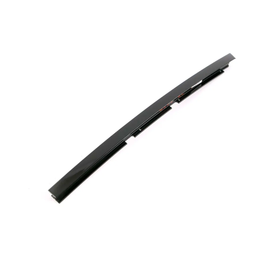 Mercedes W212 Door Window Trim Rear Left Strip Rail N/S Black - SKU A2127300119 - Part number A2127300119