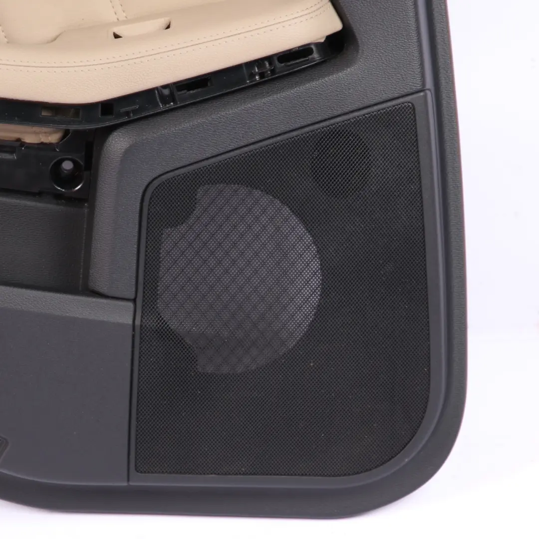 Mercedes W212 Door Card Rear Left N/S Trim Panel Black Beige Leather Nappa - SKU A2127300170-1 - Part number A2127300170