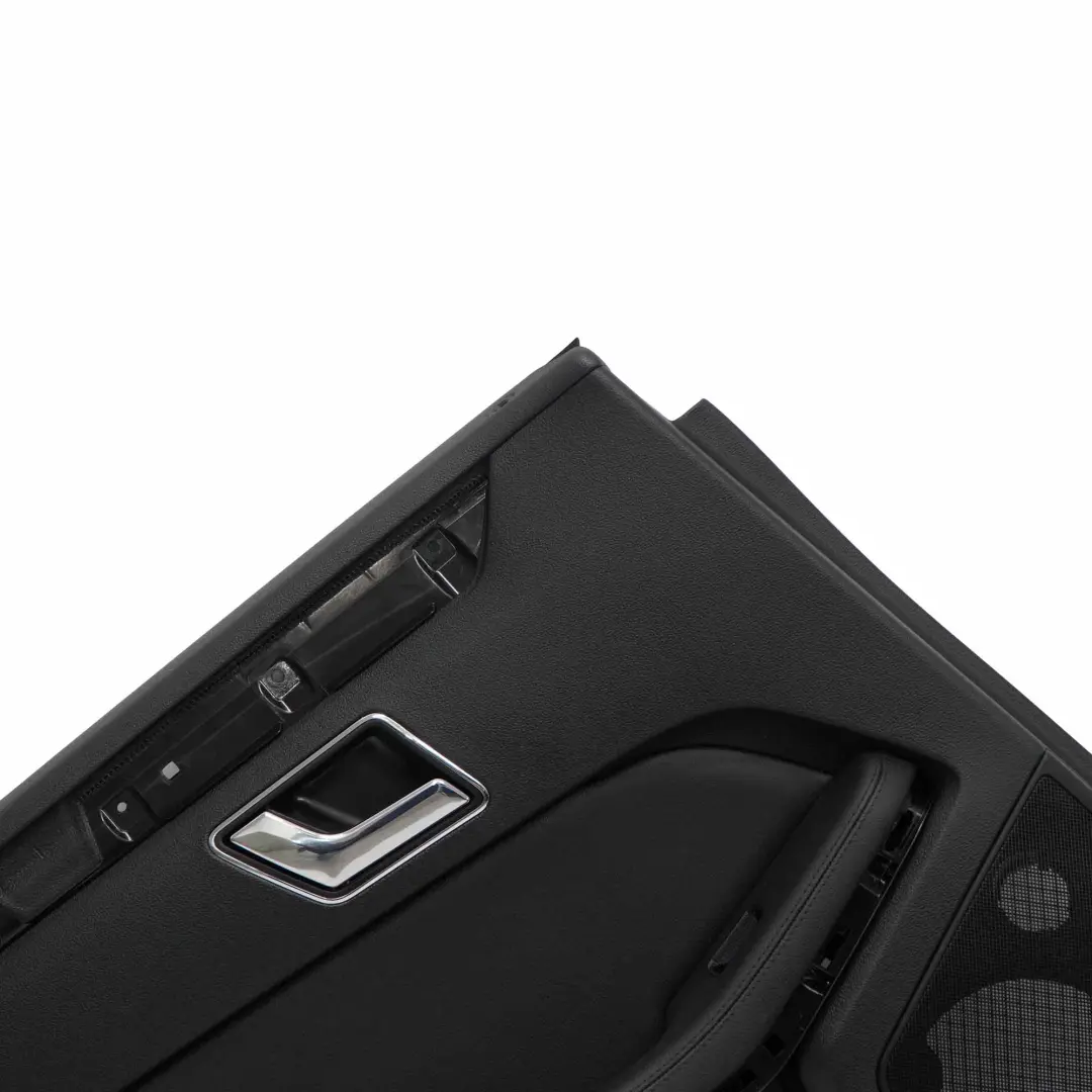 Scheda Porta Posteriore Sinistra Pannello di Rivestimento Nero per Mercedes W212 con numero di parte A2127300170 Mercedes W212 Scheda Porta Posteriore Sinistra Pannello di Rivestimento Nero - SKU A2127300170-2 - Numero di parte A2127300170