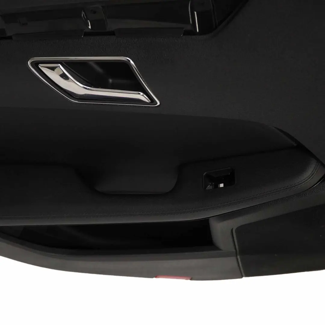 Mercedes W212 Tarjeta de Puerta Trasera Izquierda de Imitación Cuero Negro - SKU A2127300170-2 - Número de pieza A2127300170