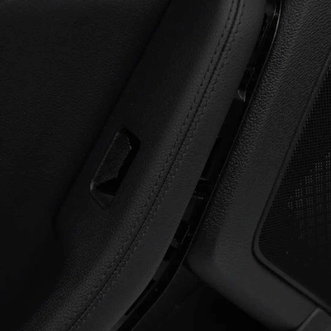 Mercedes W212 Tarjeta de Puerta Trasera Izquierda de Imitación Cuero Negro - SKU A2127300170-2 - Número de pieza A2127300170