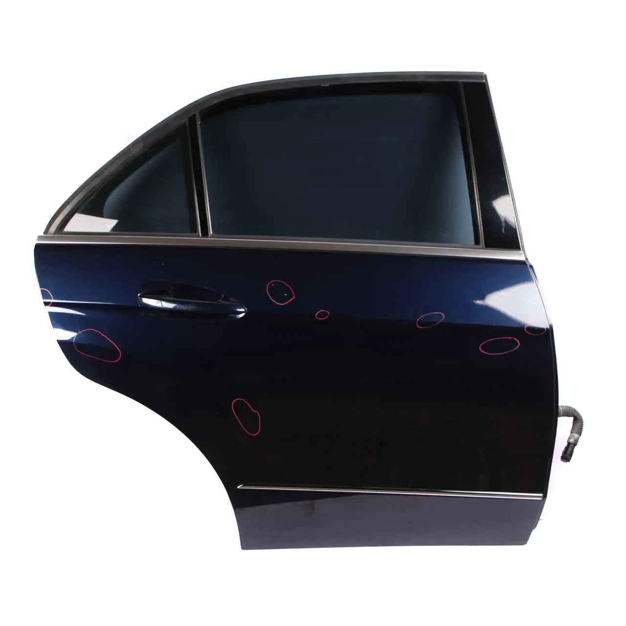 Mercedes W212 Drzwi Tylne Prawe Cavansite Blue Niebieski Metalik - 890
