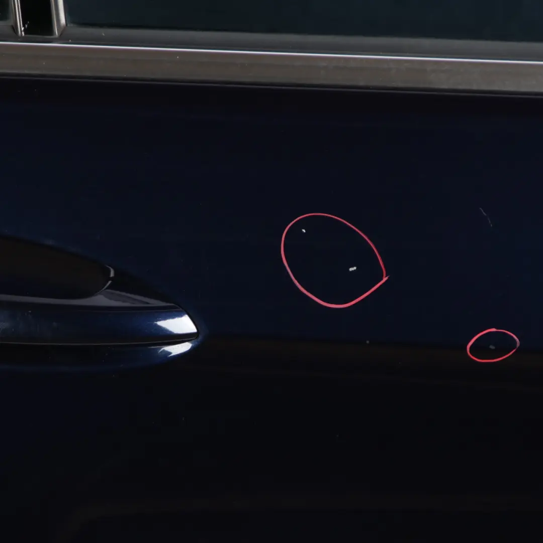 Mercedes W212 Panneau Cache Porte Arrière Droit Bleu Cavansite Métallisé 890 - SKU A2127300205-CVB - Numéro de pièce A2127300205