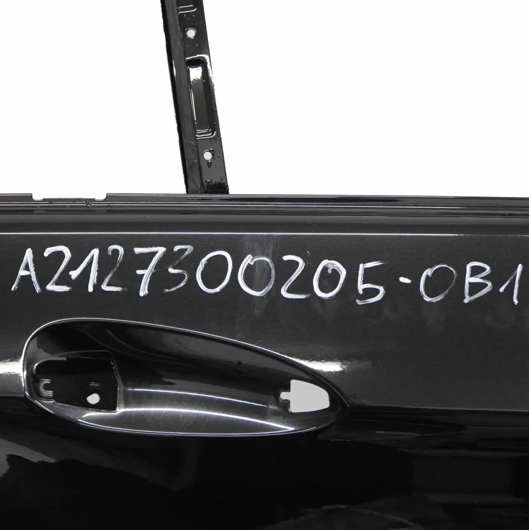 Mercedes W212 Tür hinten Rechts Abdeckung Panel Obsidian Schwarz - 197 - SKU A2127300205-OB1 - Teilenummer A2127300205