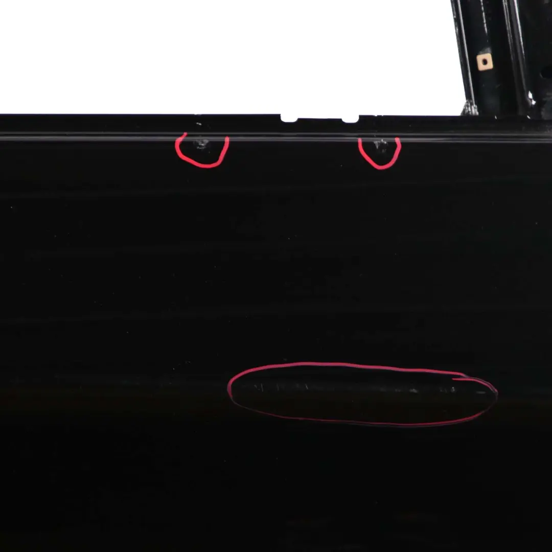 Door Rear Right O/S Cover Panel Obsidian Black - 197 to Mercedes W212 with Part number A2127300205 Mercedes W212 Door Rear Right O/S Cover Panel Obsidian Black - 197 - SKU A2127300205-OB - Part number A2127300205