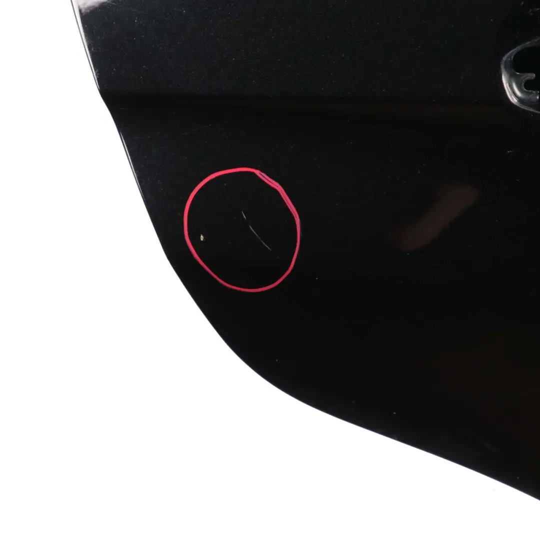 Mercedes W212 Door Rear Right O/S Cover Panel Obsidian Black - 197 - SKU A2127300205-OB - Part number A2127300205
