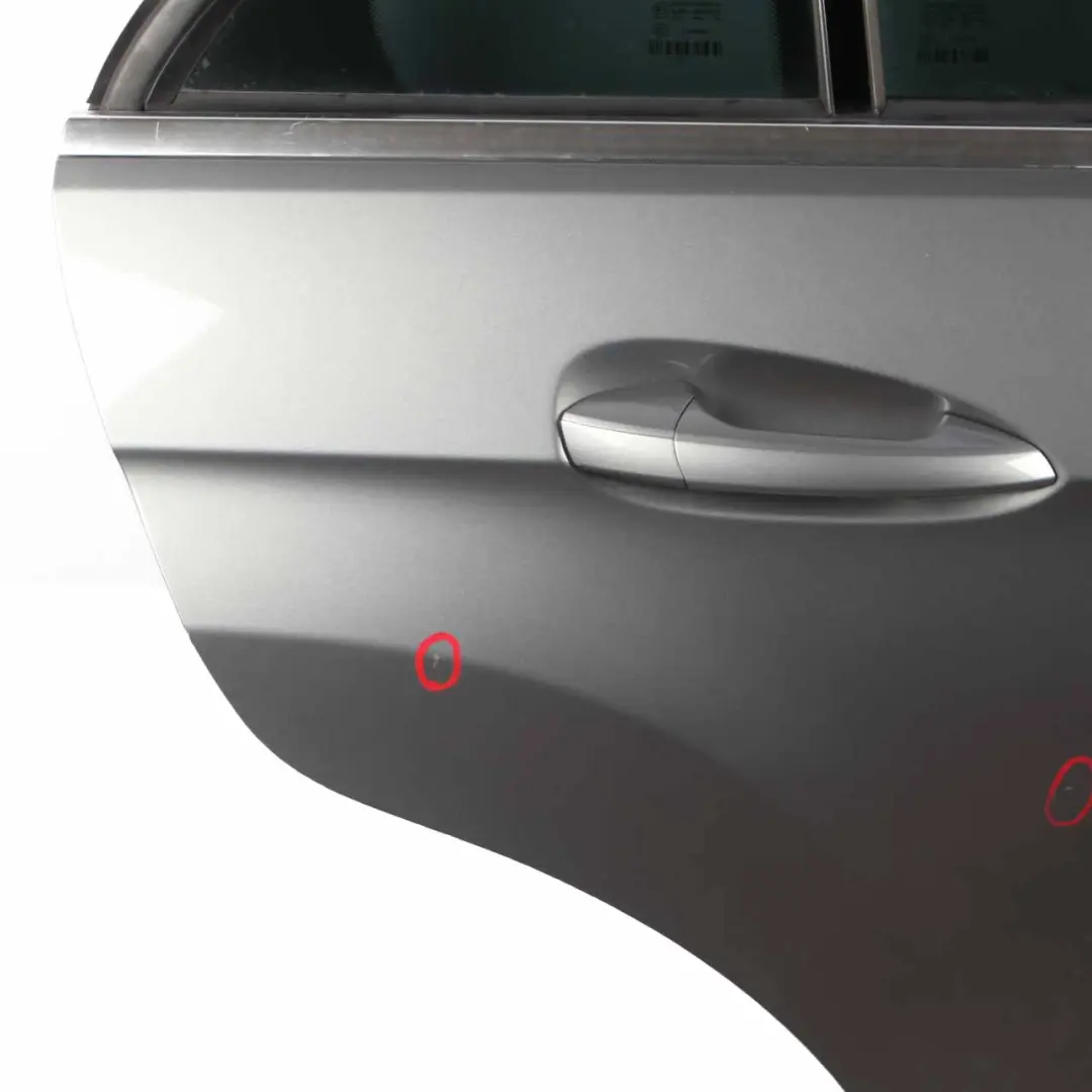 Door Rear Right O/S Cover Panel Palladium Silver Metallic - 792 to Mercedes W212 with Part number A2127300205 Mercedes W212 Door Rear Right O/S Cover Panel Palladium Silver Metallic - 792 - SKU A2127300205-PAL - Part number A2127300205