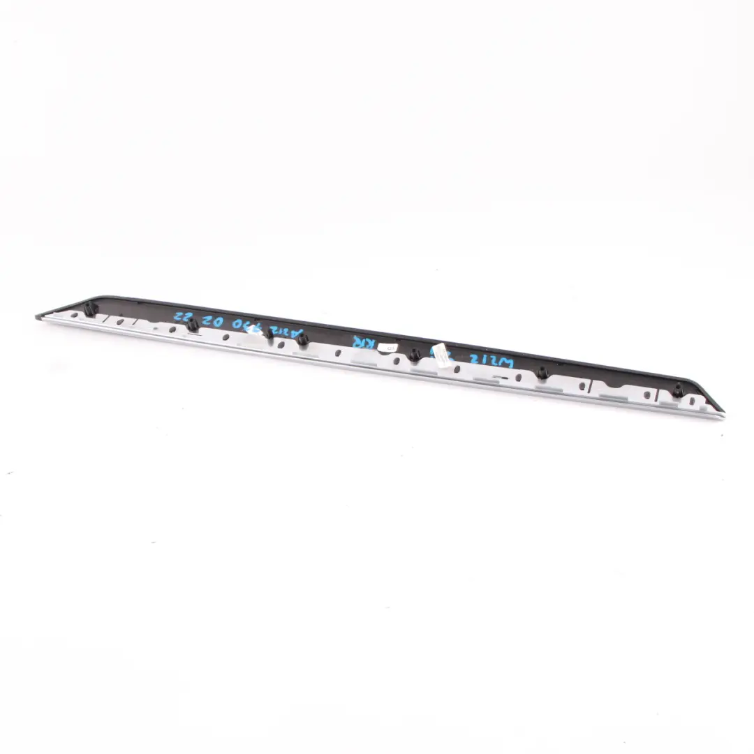 Mercedes W212 Door Strip Rear Right O/S Cover Wood Chrome Trim Interior - SKU A2127300222 - Part number A2127300222