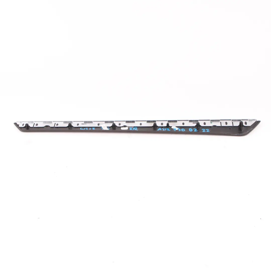 Door Strip Rear Right O/S Cover Wood Chrome Trim Interior to Mercedes W212 with Part number A2127300222 Mercedes W212 Door Strip Rear Right O/S Cover Wood Chrome Trim Interior - SKU A2127300222 - Part number A2127300222