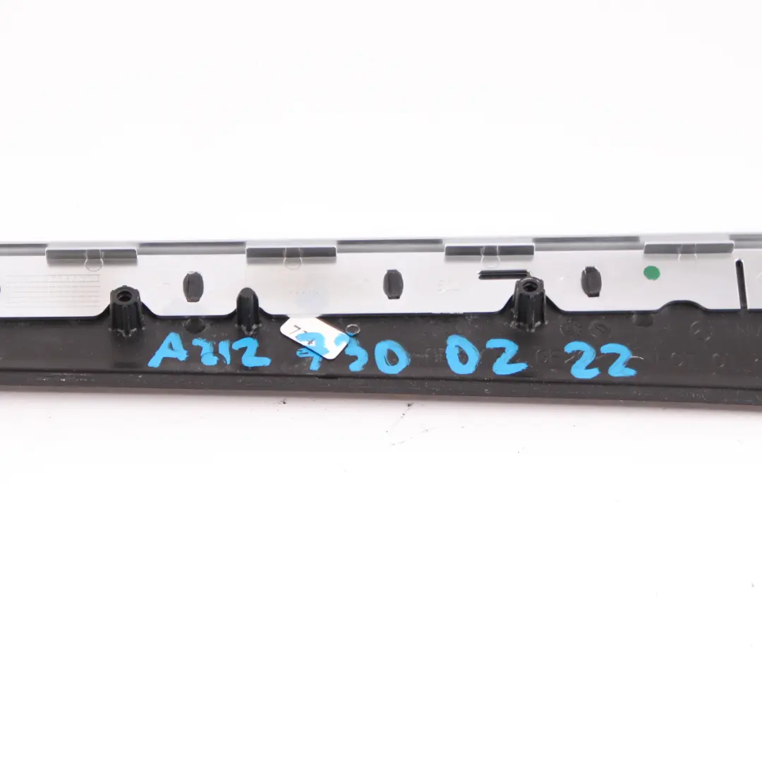 Mercedes W212 Door Strip Rear Right O/S Cover Wood Chrome Trim Interior - SKU A2127300222 - Part number A2127300222