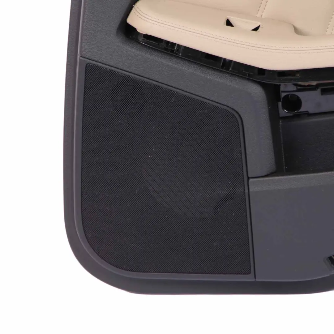 Mercedes W212 Door Card Rear Right O/S Trim Panel Black Beige Leather Nappa - SKU A2127300270-3 - Part number A2127300270
