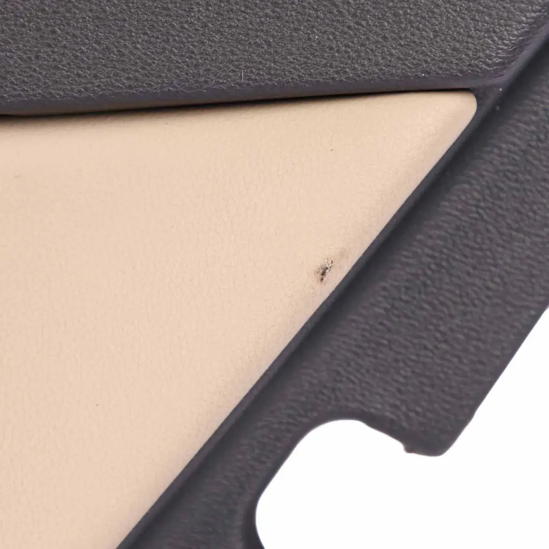 Mercedes W212 Door Card Rear Right O/S Trim Panel Black Beige Leather Nappa - SKU A2127300270-3 - Part number A2127300270