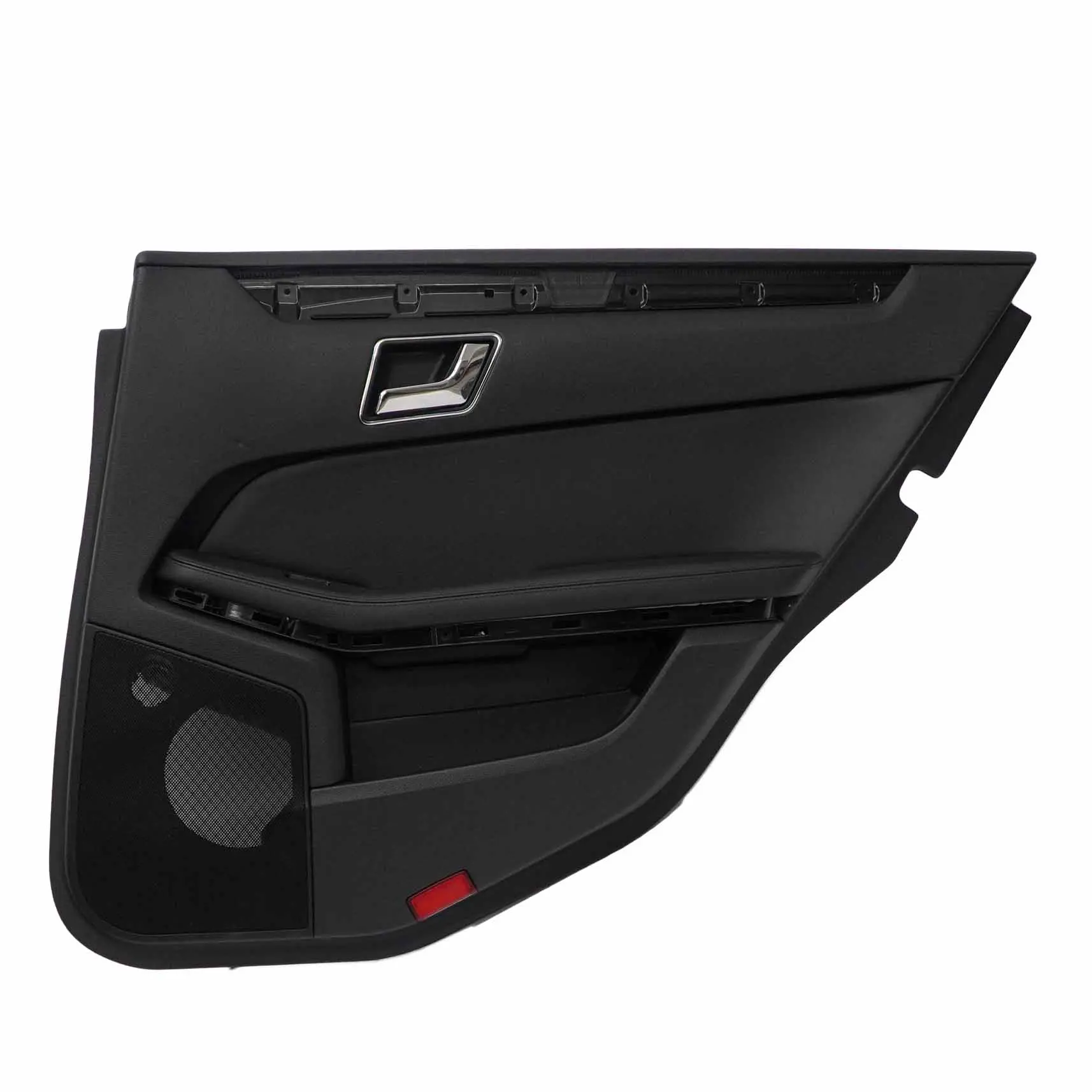 Mercedes W212 Türverkleidung Hinten Rechts Abdeckung Schwarz Kunstleder