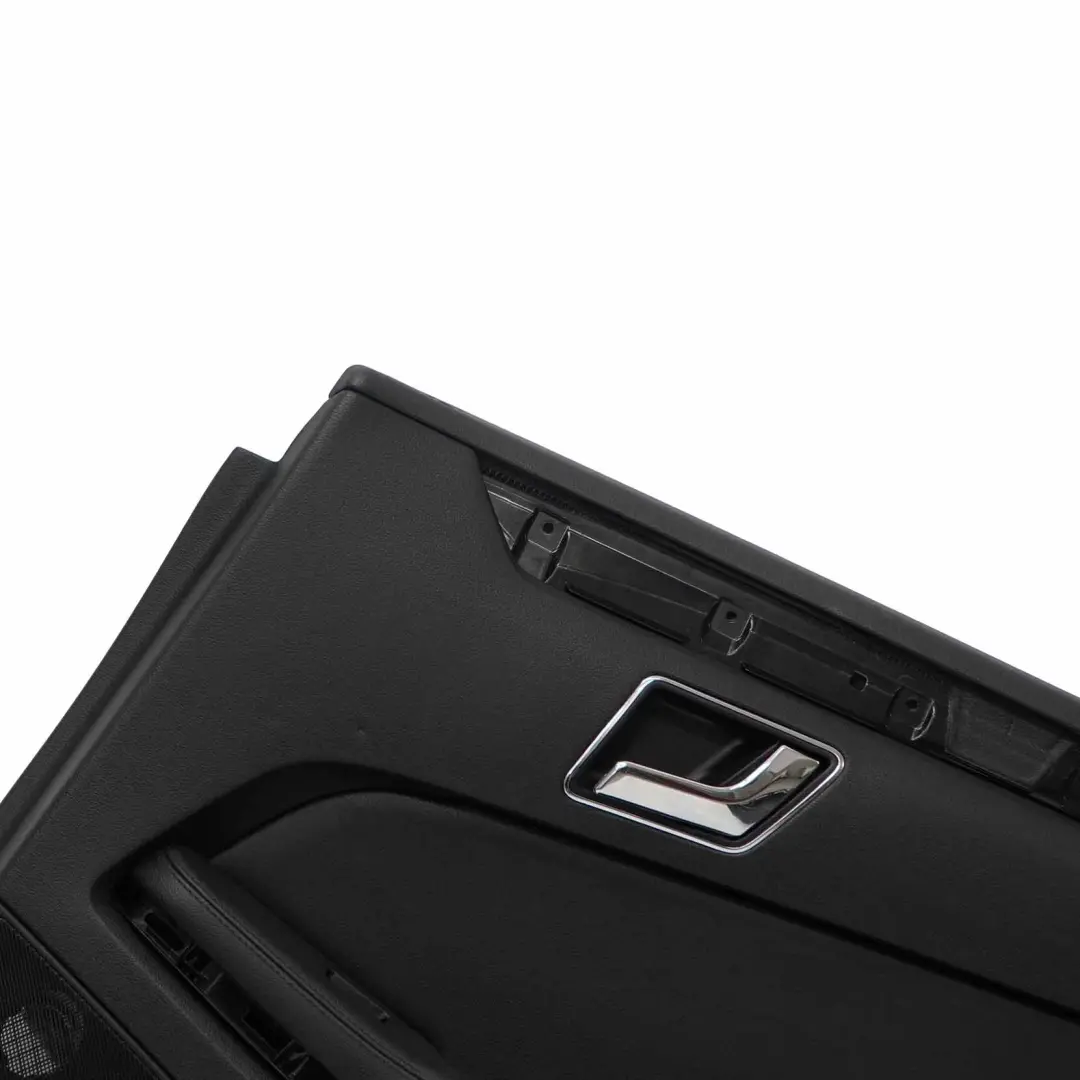 Mercedes W212 Türverkleidung Hinten Rechts Abdeckung Schwarz Kunstleder - SKU A2127300270-2 - Teilenummer A2127300270